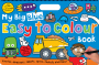 My Big Blue Easy to Colour Book