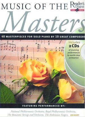 Reader's Digest Piano Library: : Music of the Masters (Book and 2CDs)