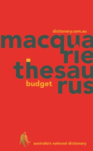 Macquarie Budget Thesaurus (PVC)