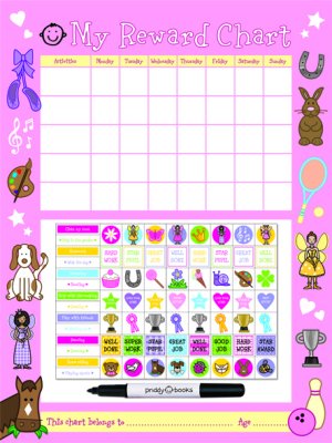 Pink Reward Chart