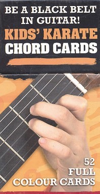 Kids' Karate Chord Cards: 52 Guitar Card