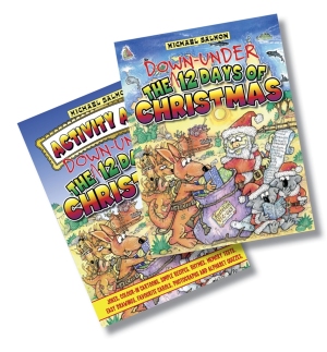 The Down-under 12 Days of Christmas Picture Book and Activity Pack